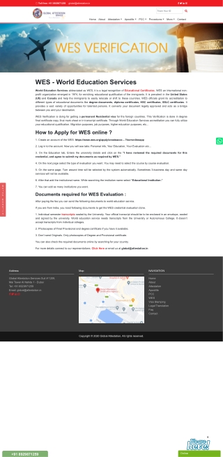 WES Canada Attestation