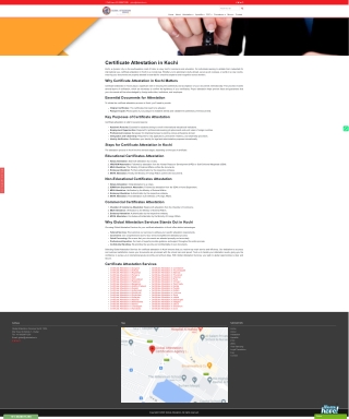 Certificate Attestation in Kochi