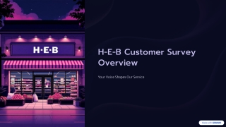 Official HEB Survey Page for Shopper Reviews