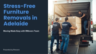 Stress-Free Furniture Removals in Adelaide