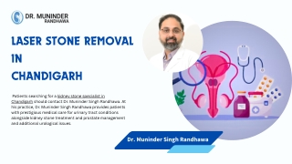 Experienced and reliable urologist in Chandigarh