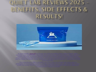 Quiet Lab Deep Review – A Closer Look at the Ear Support Supplement!