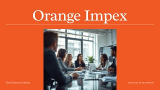 Orange Impex Private Limited is committed to delivering exceptional solutions tailored to meet the unique needs of our c