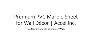 pvc marble sheet