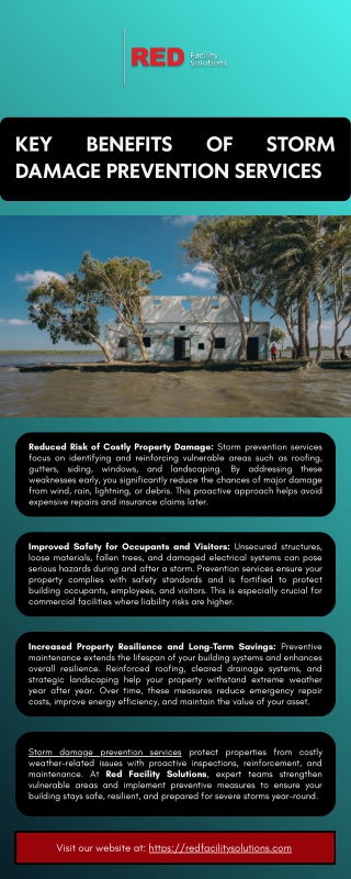 Key Benefits of Storm Damage Prevention Services