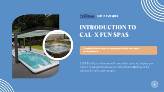 Your Trusted Hot Tub Store in Sacramento – Cal-X Fun Spas