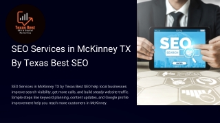 SEO Services in McKinney TX By Texas Best SEO