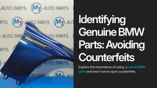 BMW Breakers presenetation - MT Auto Parts (1)