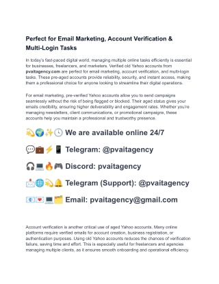 The Ultimate Guide to Buying Old Yahoo accounts _ Articles