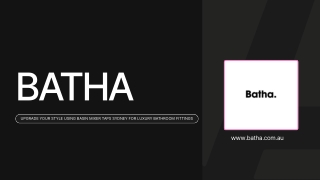 Upgrade your style using basin mixer taps Sydney for luxury bathroom fittings