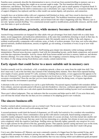 From Assisted Living to Memory Care: Navigating Transitions with Confidence