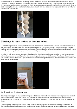 Élargir ses horizons grâce aux possibilités infinies qu'offre ce style tradition