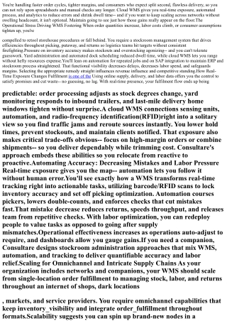 Why Warehouse Monitoring Software Application Is No Longer Optional in 2025