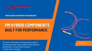 PM Hybrid Components Built for Performance