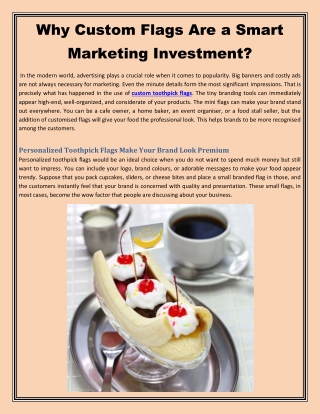 Why Custom Flags Are a Smart Marketing Investmen1