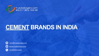 cement brands in india NOV 2025