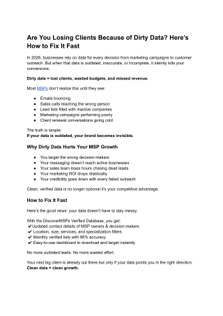 top managed service providers​