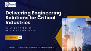 Delivering Engineering Solutions for Critical Industries