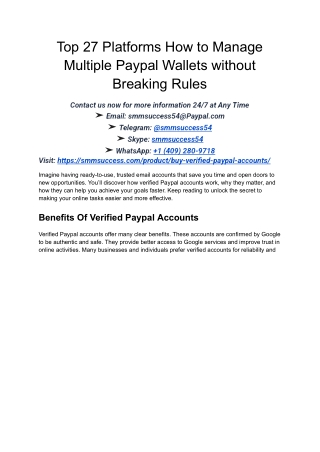 Top Reasons to Verify Your PayPal Account (and How to Do It)