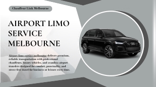 Private Airport Transfers Melbourne – Reliable, Comfortable & Affordable