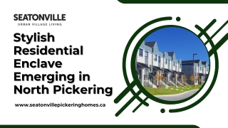 A Vibrant Master Planned Community Rising in Pickering