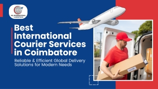 International Courier Services in Coimbatore | Shipwithvel