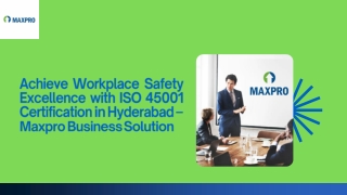 Maxpro Business Solution  helps in business consulting