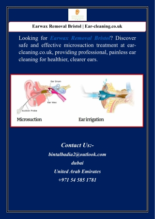 Earwax Removal Bristol | Ear-cleaning.co.uk