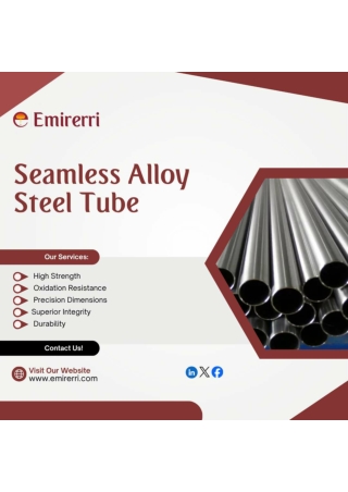 Seamless Alloy Steel Tube Post