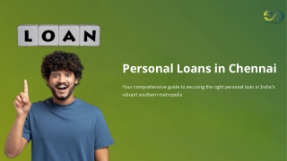 Personal loan in chennai