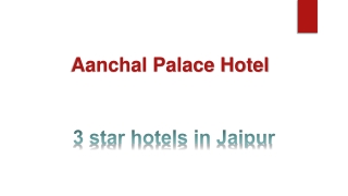 3 star hotels in Jaipur (1)