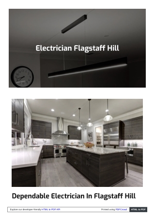 Electrician Flagstaff Hill
