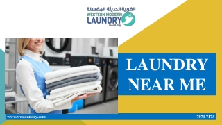 LAUNDRY NEAR ME