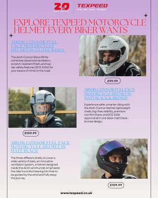 Explore Texpeed Motorcycle Helmet Every Biker Wants