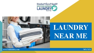 LAUNDRY NEAR ME