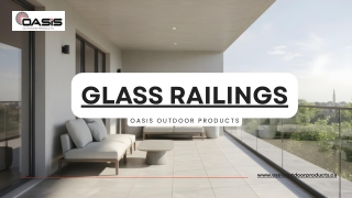 Glass Railings: Modern Elegance and Safety for Outdoor Spaces