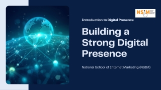 Components of a Strong Digital Presence