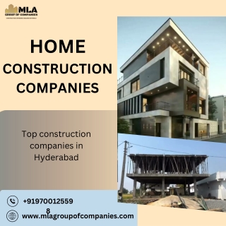 Trusted Home Construction Companies for Modern Living
