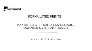 Top-Rated DTF Transfers Reliable, Durable & Vibrant Results