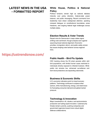 Trending US News, Tech, Sports & More | USTrendsNow