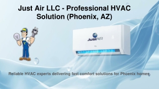 Just Air LLC - Professional HVAC Solution (Phoenix, AZ)