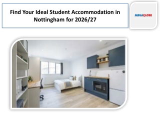 Find Your Ideal Student Accommodation in Nottingham for 2026-27