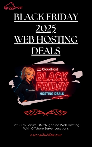 Black Friday 2025 Web Hosting Deals - Get 50% OFF