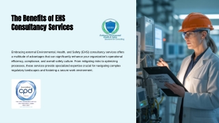 The Benefits of EHS Consultancy Services