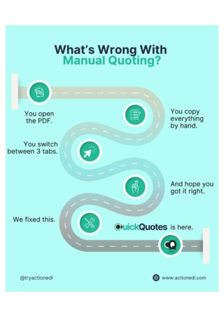 Let’s be honest, quoting shouldn’t be this messy.