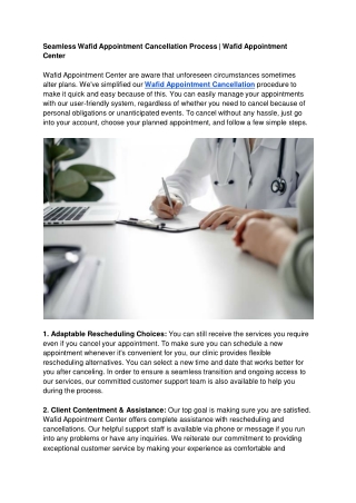 Seamless Wafid Appointment Cancellation Process _ Wafid Appointment Center