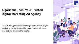 Algorismic Tech Your Trusted Digital Marketing Ad Agency