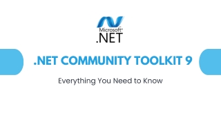 Everything About the .NET Community Toolkit 9