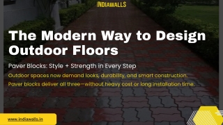 The Modern Approach to Outdoor Flooring with Quality Pavers