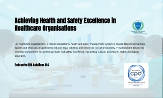 Achieving Health and Safety Excellence in Healthcare Organisations